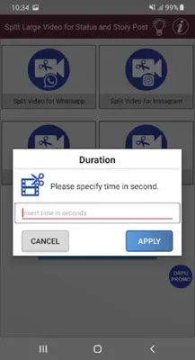 Split Video for Status & Story android App screenshot 9