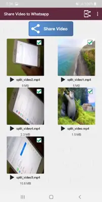 Split Video for Status & Story android App screenshot 6