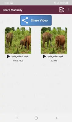 Split Video for Status & Story android App screenshot 8